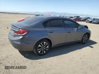 2015 Honda Civic EX with VIN 2HGFB2F81FH565277, listed as a Copart auction lot 54118905 with 229,759 mi miles and Salvage Title. Bid and sale history available at carsss.com. Image 3.