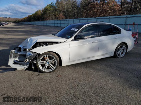2017 BMW 3 Series 340i xDrive with VIN WBA8B7G39HNU38002, listed as a Copart auction lot 83716054 with 83,378 mi miles and Salvage title. Bid and sale history available at DreamBid. Image 1.