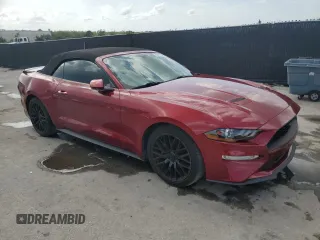 2018 Ford Mustang EcoBoost Premium с VIN 1FATP8UH4J5135323, выставлен на аукционе Copart как лот 59313545 с пробегом 72 443 миль миль и Списание • Salvage title. История ставок и продаж доступна на DreamBid. Изображение 4.