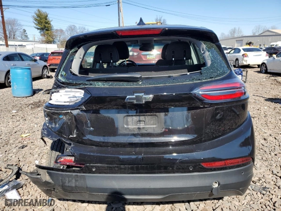 2023 Chevrolet Bolt EV 1LT with VIN 1G1FW6S07P4186155, listed as a Copart auction lot 48430445 with 38,362 mi miles and Salvage Title. Bid and sale history available at carsss.com. Image 6.
