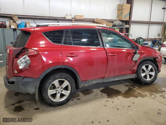 2014 Toyota RAV4 XLE with VIN 2T3RFREV5EW134410, listed as a Copart auction lot 49340875 with 0 mi miles and Salvage Title. Bid and sale history available at carsss.com. Image 3.