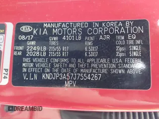 2018 Kia Soul + with VIN KNDJP3A57J7554267, listed as a IAAI auction lot 41941836 with 52,600 mi miles. Bid and sale history available at carsss.com. Image 9.