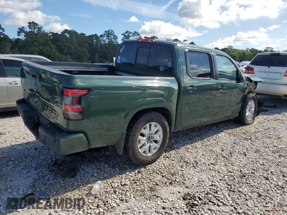 2022 Nissan Frontier S with VIN 1N6ED1EK5NN684352, listed as a Copart auction lot 67258384 with 54,732 mi miles and Salvage Title. Bid and sale history available at carsss.com. Image 3.