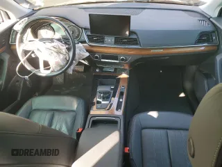 2022 Audi Q5 S line Premium with VIN WA1GAAFY4N2049173, listed as a Copart auction lot 83505184 with 0 mi miles and Salvage Title. Bid and sale history available at carsss.com. Image 8.