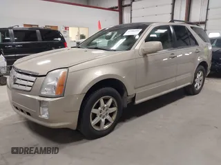 2008 Cadillac SRX AWD with VIN 1GYEE437180139017, listed as a IAAI auction lot 41986266 with 213,382 mi miles. Bid and sale history available at carsss.com. Image 2.