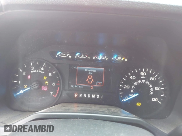 2015 Ford F-150 XL with VIN 1FTEX1CF4FFB01314, listed as a IAAI auction lot 41793296 with 141,347 mi miles. Bid and sale history available at carsss.com. Image 7.