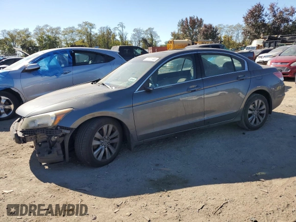 2012 Honda Accord EX with VIN 1HGCP2E78CA126892, listed as a Copart auction lot 77391944 with 180,176 mi miles and Salvage title. Bid and sale history available at DreamBid. Image 1.