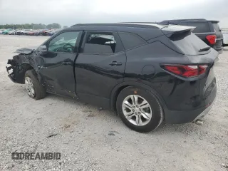 2020 Chevrolet Blazer LT with VIN 3GNKBCRSXLS682043, listed as a Copart auction lot 55614095 with Not provided miles and Salvage title. Bid and sale history available at DreamBid. Image 2.