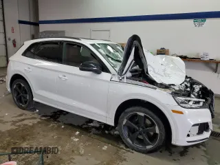 2019 Audi SQ5 Premium Plus with VIN WA1B4AFY3K2020857, listed as a Copart auction lot 39372154 with 55,164 mi miles and . Bid and sale history available at DreamBid. Image 4.