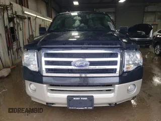 2010 Ford Expedition Eddie Bauer with VIN 1FMJU1J55AEB59198, listed as a Copart auction lot 52499065 with 130,865 mi miles and Salvage title. Bid and sale history available at DreamBid. Image 5.