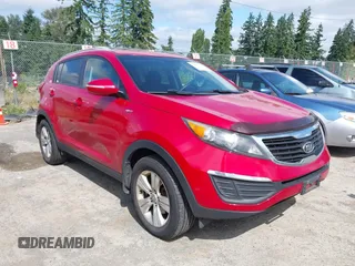 2011 Kia Sportage LX with VIN KNDPBCA20B7062048, listed as a IAAI auction lot 42583028 with 149,974 mi miles and . Bid and sale history available at DreamBid. Image 1.