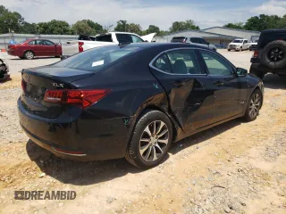 2015 Acura TLX with VIN 19UUB1F37FA023248, listed as a Copart auction lot 56684205 with 95,344 mi miles and Salvage title. Bid and sale history available at DreamBid. Image 3.