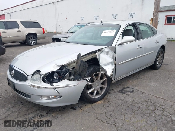 2005 Buick LaCrosse CXS with VIN 2G4WE567551273617, listed as a IAAI auction lot 41356265 with Not Provided miles and . Bid and sale history available at DreamBid. Image 2.