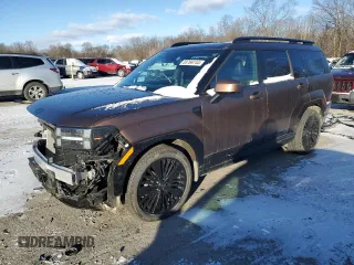 2024 Hyundai Santa Fe Hybrid Calligraphy with VIN 5NMP5DG16RH010468, listed as a Copart auction lot 83769744 with 14,689 mi miles and Salvage Title. Bid and sale history available at carsss.com. Image 1.