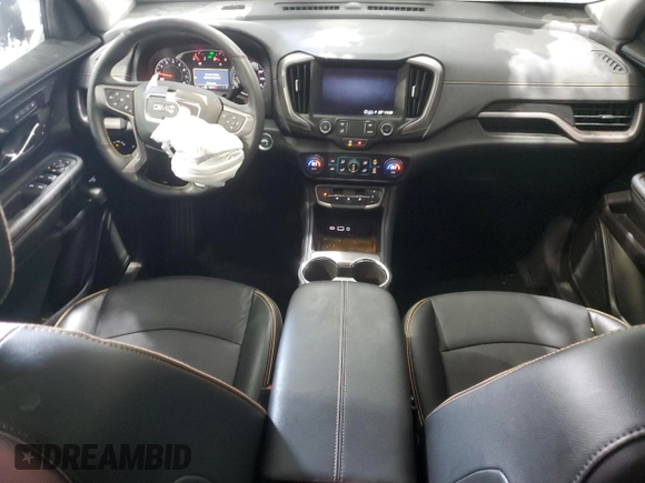 2024 GMC Terrain AT4 with VIN 3GKALYEG2RL275535, listed as a Copart auction lot 44795035 with 10,811 mi miles and Salvage Title. Bid and sale history available at carsss.com. Image 8.