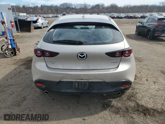 2022 Mazda Mazda3 Hatchback Premium with VIN JM1BPBML2N1501090, listed as a Copart auction lot 48104385 with 22,356 mi miles and Salvage Title. Bid and sale history available at carsss.com. Image 6.