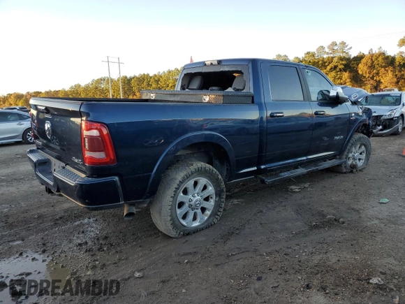 2020 Ram 2500 Laramie with VIN 3C6UR5FL2LG298211, listed as a Copart auction lot 77769564 with 0 mi miles and Salvage Title. Bid and sale history available at carsss.com. Image 3.