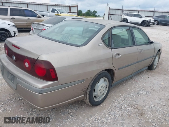 2002 Chevrolet Impala z VIN 2G1WF55E829112959, wystawiony jako IAAI lot #42874334 z przebiegiem 238 416 mil mil oraz . Historia ofert i sprzedaży dostępna na DreamBid. Obrazek 4.