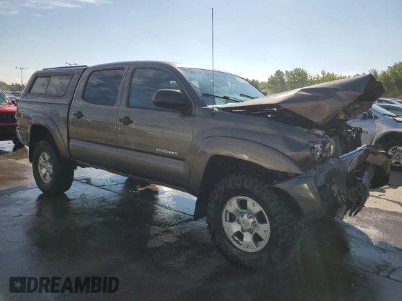 2013 Toyota Tacoma with VIN 3TMLU4EN0DM132241, listed as a Copart auction lot 59763225 with 240,845 mi miles and Salvage title. Bid and sale history available at DreamBid. Image 4.