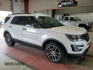 2016 Ford Explorer Sport z VIN 1FM5K8GT0GGC31749, wystawiony jako Copart lot #58024055 z przebiegiem 99 220 mil mil oraz Szkoda całkowita • Salvage title. Historia ofert i sprzedaży dostępna na DreamBid. Obrazek 4.