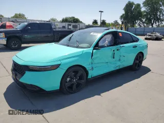 2023 Honda Accord Sport-L with VIN 1HGCY2F74PA024667, listed as a Copart auction lot 55311745 with Not provided miles and Salvage title. Bid and sale history available at DreamBid. Image 1.