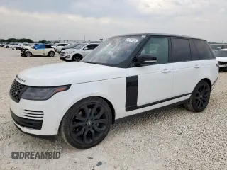 2022 Land Rover Range Rover Westminster z VIN SALGS2RU3NA471659, wystawiony jako Copart lot #57286115 z przebiegiem 50 392 mil mil oraz Szkoda całkowita • Salvage title. Historia ofert i sprzedaży dostępna na DreamBid. Obrazek 1.