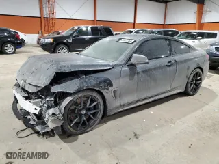 2015 BMW 4 Series 435i xDrive with VIN WBA3R5C57FK372646, listed as a Copart auction lot 84455784 with 0 mi miles and Salvage Title. Bid and sale history available at carsss.com. Image 1.