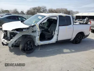2024 Honda Ridgeline Black Edition with VIN 5FPYK3F80RB002574, listed as a Copart auction lot 45988975 with 3,682 mi miles and Salvage title. Bid and sale history available at DreamBid. Image 1.