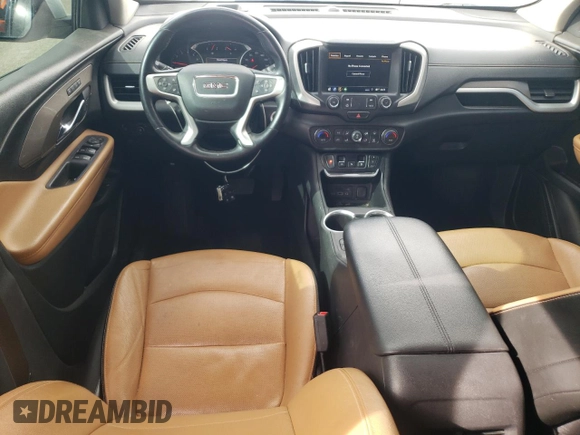 2021 GMC Terrain SLT z VIN 3GKALPEV7ML308580, wystawiony jako Copart lot #54619945 z przebiegiem 83 388 mil mil oraz Szkoda całkowita • Salvage title. Historia ofert i sprzedaży dostępna na DreamBid. Obrazek 8.