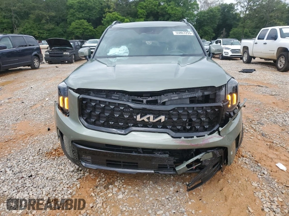 2024 Kia Telluride SX Prestige X-Pro with VIN 5XYP5DGCXRG500326, listed as a Copart auction lot 55867255 with 24,392 mi miles and Salvage title. Bid and sale history available at DreamBid. Image 5.