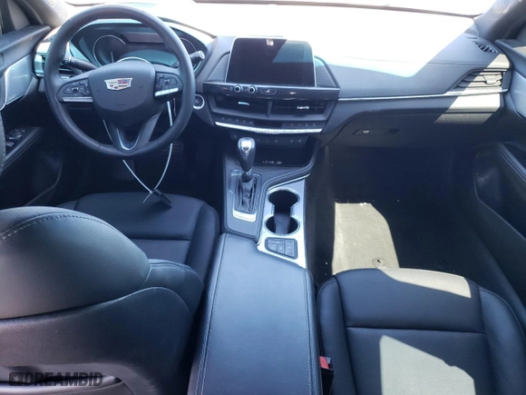 2024 Cadillac CT4 Premium Luxury with VIN 1G6DB5RK4R0102320, listed as a Copart auction lot 68336344 with 8,558 mi miles and Salvage Title. Bid and sale history available at carsss.com. Image 8.