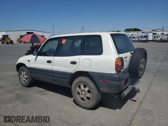 1996 Toyota RAV4 with VIN JT3GP10V3T0005875, listed as a Copart auction lot 57359135 with 240,763 mi miles and Salvage Title. Bid and sale history available at DreamBid. Image 2.