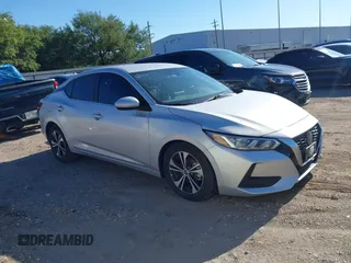 2023 Nissan Sentra SV with VIN 3N1AB8CV6PY317577, listed as a IAAI auction lot 42245535 with 9,243 mi miles and . Bid and sale history available at DreamBid. Image 1.