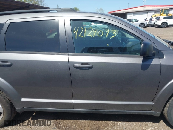 2013 Dodge Journey American Value with VIN 3C4PDCAB5DT509059, listed as a IAAI auction lot 42124093 with 162,904 mi miles and . Bid and sale history available at DreamBid. Image 13.