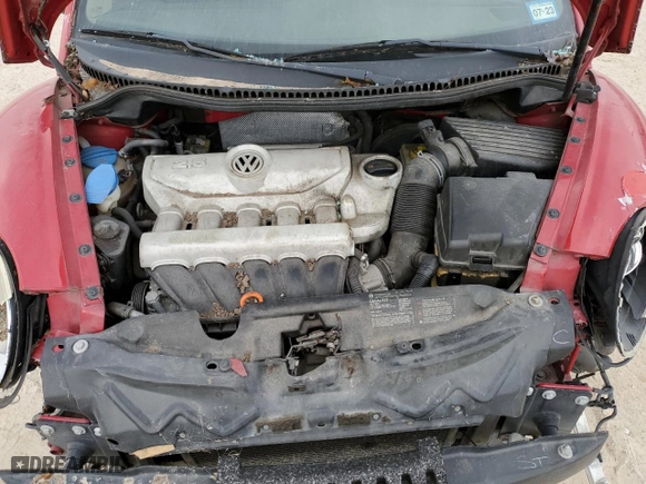 2008 Volkswagen New Beetle Convertible SE with VIN 3VWRF31YX8M409219, listed as a Copart auction lot 45385085 with 85,734 mi miles and Salvage Title. Bid and sale history available at carsss.com. Image 12.