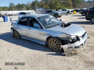 2004 Subaru Impreza Sedan (Natl) WRX STi w/Gold Wheels with VIN JF1GD70614L510514, listed as a Copart auction lot 87194474 with 187,288 mi miles and Salvage Title. Bid and sale history available at carsss.com. Image 4.