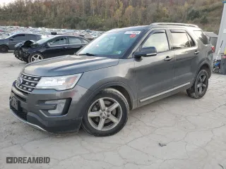 2017 Ford Explorer XLT with VIN 1FM5K8D85HGD83429, listed as a Copart auction lot 77774024 with 98,160 mi miles and Salvage Title. Bid and sale history available at carsss.com. Image 1.