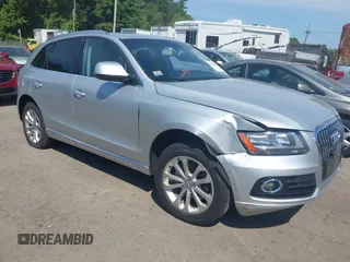 2013 Audi Q5 Premium with VIN WA1CFAFP0DA094672, listed as a IAAI auction lot 39599881 with 94,660 mi miles. Bid and sale history available at carsss.com. Image 1.