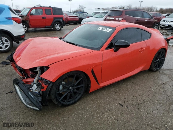 2023 Toyota GR86 Premium with VIN JF1ZNBE18P9761148, listed as a Copart auction lot 47806565 with 26,564 mi miles and Non Repairable. Bid and sale history available at carsss.com. Image 1.