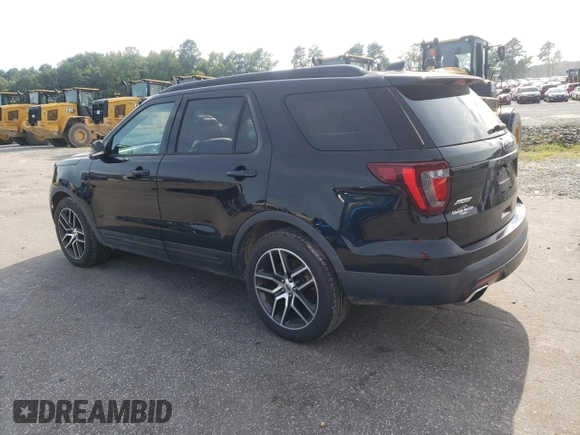 2016 Ford Explorer Sport with VIN 1FM5K8GT9GGB93163, listed as a Copart auction lot 65944455 with 151,451 mi miles and Clean title. Bid and sale history available at DreamBid. Image 2.