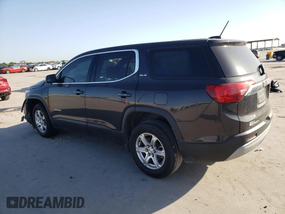 2018 GMC Acadia SLE z VIN 1GKKNKLA6JZ230640, wystawiony jako Copart lot #52047525 z przebiegiem 72 312 mil mil oraz Szkoda całkowita • Salvage title. Historia ofert i sprzedaży dostępna na DreamBid. Obrazek 2.