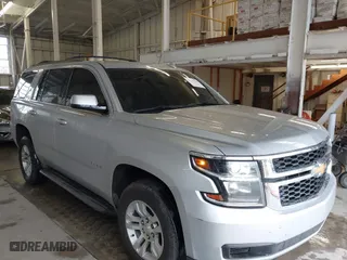 2016 Chevrolet Tahoe LS with VIN 1GNSCAKC7GR443823, listed as a IAAI auction lot 41547259 with 156,286 mi miles. Bid and sale history available at carsss.com. Image 1.