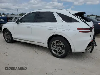 2024 Genesis GV70 2.5T z VIN 5NMMADTBXRH015430, wystawiony jako Copart lot #54186515 z przebiegiem 12 249 mil mil oraz Szkoda całkowita • Salvage title. Historia ofert i sprzedaży dostępna na DreamBid. Obrazek 2.