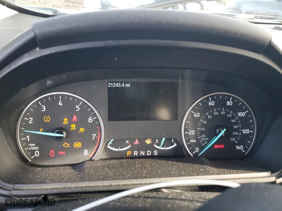 2019 Ford EcoSport SE with VIN MAJ3S2GE5KC250555, listed as a Copart auction lot 49230925 with 21,243 mi miles and Salvage Title. Bid and sale history available at carsss.com. Image 9.