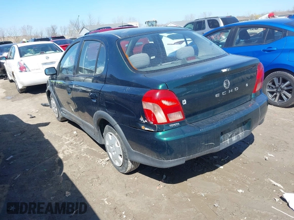2001 Toyota ECHO z VIN JTDBT123910169397, wystawiony jako IAAI lot #42050551 z przebiegiem 20 485 mil mil oraz . Historia ofert i sprzedaży dostępna na DreamBid. Obrazek 3.