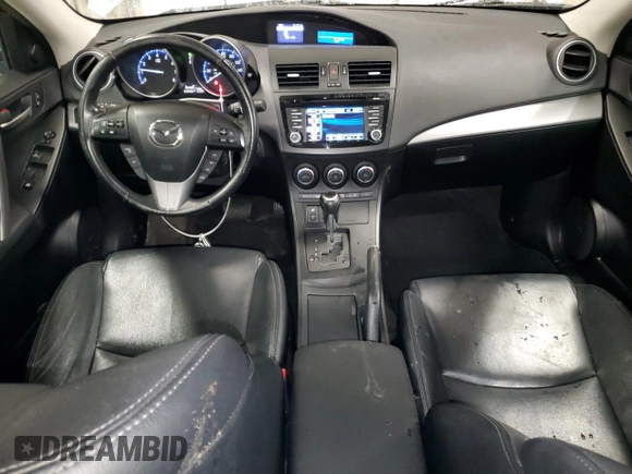 2013 Mazda 3 i Grand Touring with VIN JM1BL1W70D1758785, listed as a Copart auction lot 47968525 with 129,485 mi miles and Salvage Title. Bid and sale history available at carsss.com. Image 8.