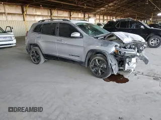 2021 Jeep Cherokee Altitude with VIN 1C4PJLLB7MD168999, listed as a Copart auction lot 44343825 with 49,093 mi miles and Salvage Title. Bid and sale history available at carsss.com. Image 10.