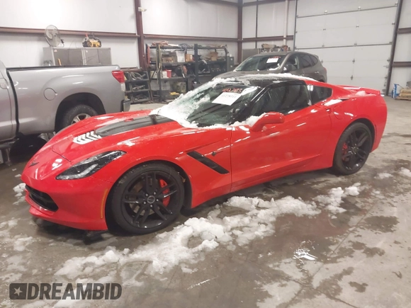 2015 Chevrolet Corvette Z51 2LT with VIN 1G1YK2D78F5104806, listed as a IAAI auction lot 41278311 with 23,412 mi miles and . Bid and sale history available at DreamBid. Image 17.