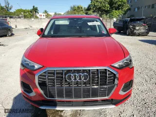 2021 Audi Q3 Premium with VIN WA1AUCF33M1062126, listed as a Copart auction lot 47980435 with 77,600 mi miles and Salvage Title. Bid and sale history available at carsss.com. Image 5.