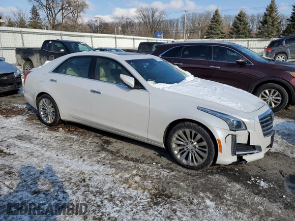 2019 Cadillac CTS Luxury AWD z VIN 1G6AX5SSXK0144981, wystawiony jako Copart lot #89187665 z przebiegiem 63 003 mil mil oraz Szkoda całkowita • Salvage title. Historia ofert i sprzedaży dostępna na DreamBid. Obrazek 4.